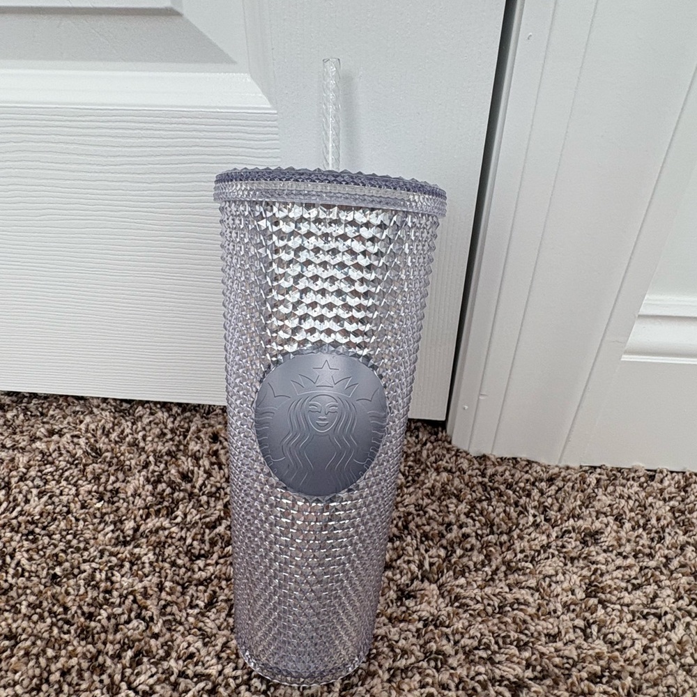 Starbucks cup. Never used. Silver